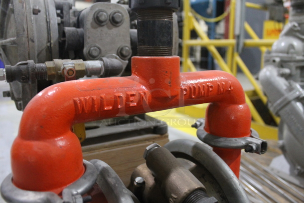 ALL ONE MONEY! PALLET LOT of Various Items Including Metal Commercial Compressors; 2 Husky 1040, Sandpiper ST1-A and Wilden Pump. BUYER MUST REMOVE. - Image 7 of 9