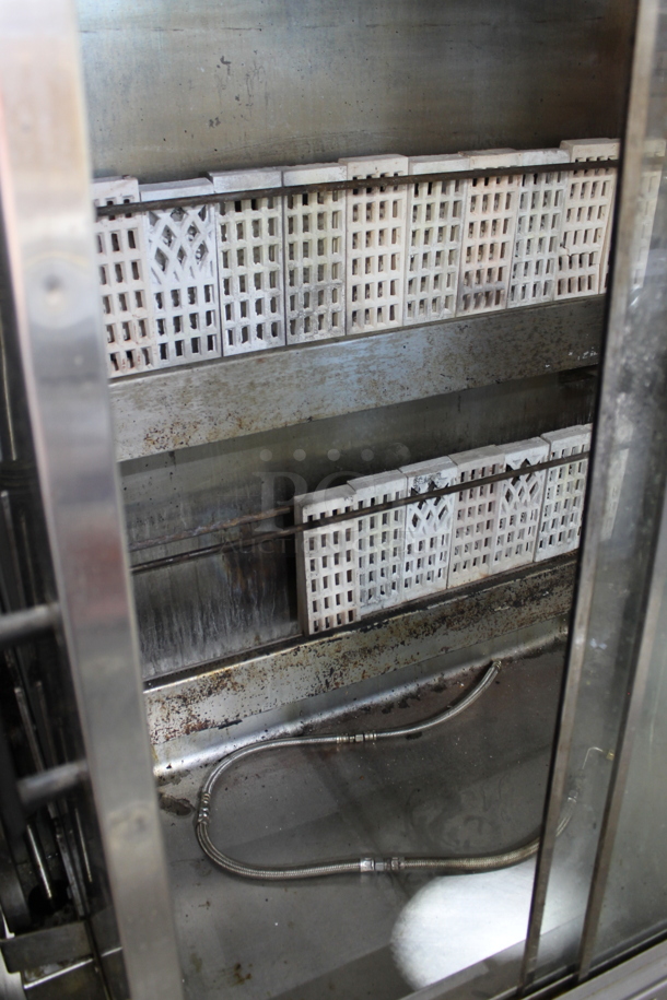 Esquire Stainless Steel Commercial Natural Gas Powered Rotisserie Oven.  - Image 2 of 7