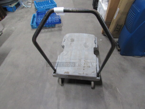 One Rubbermaid Cart On Casters. Max 400lbs. 31X20X38 - Image 2 of 2