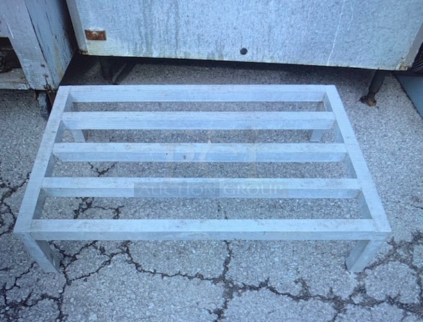 One Aluminum Dunnage Rack. 36X24X9 - Image 1 of 1
