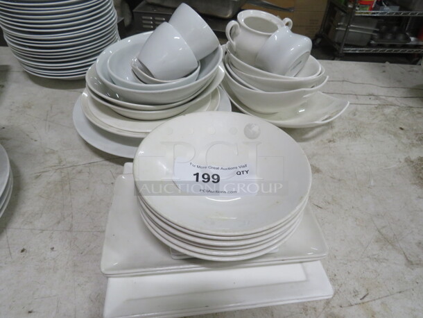 One Lot of Assorted Dishware.