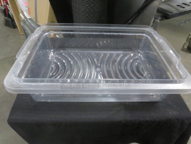 One 18X26X6 Food Storage Container.