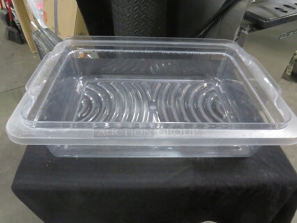 One 18X26X6 Food Storage Container.
