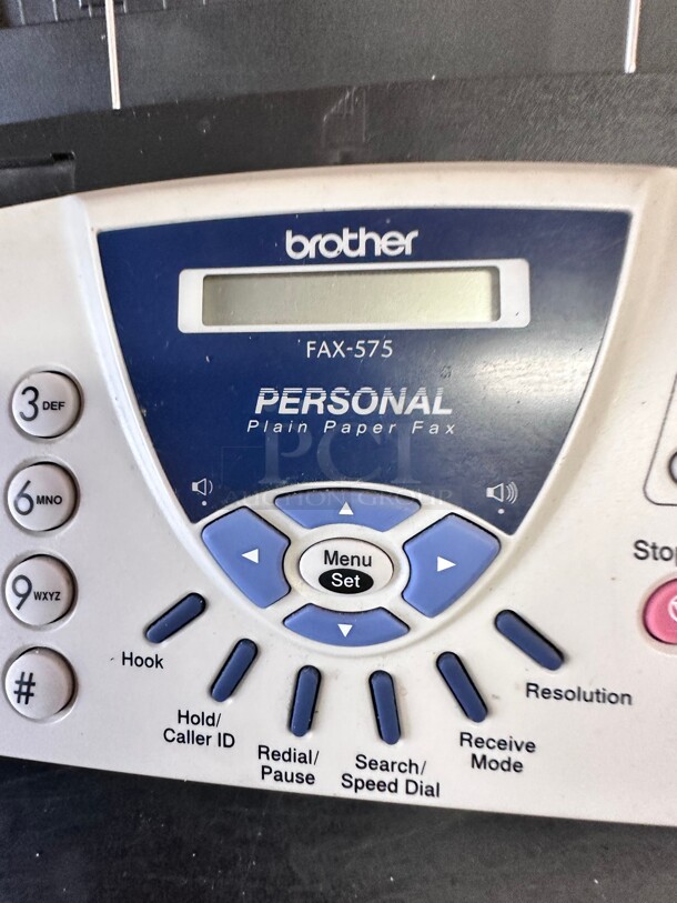 Working! Brother FAX575 Personal Fax with Phone and Copier - Image 4 of 4