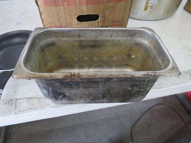 1/3 Size 6 Inch Deep Hotel Pan. 5XBID - Image 1 of 1