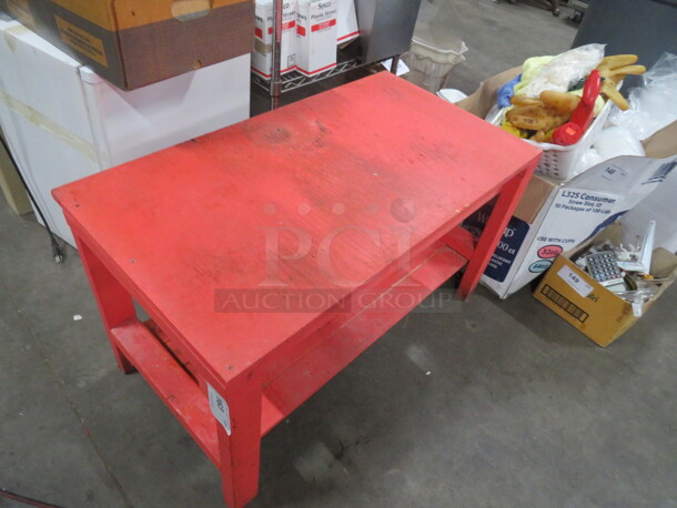 One 37.5X20X21 Table. - Image 2 of 2