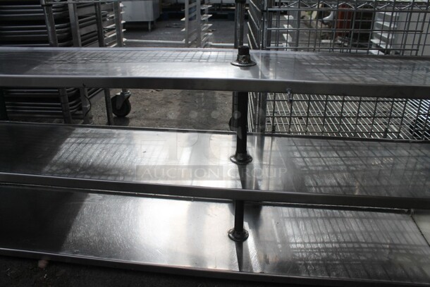 Stainless Steel Commercial 3 Tier Over Shelf. - Image 4 of 4