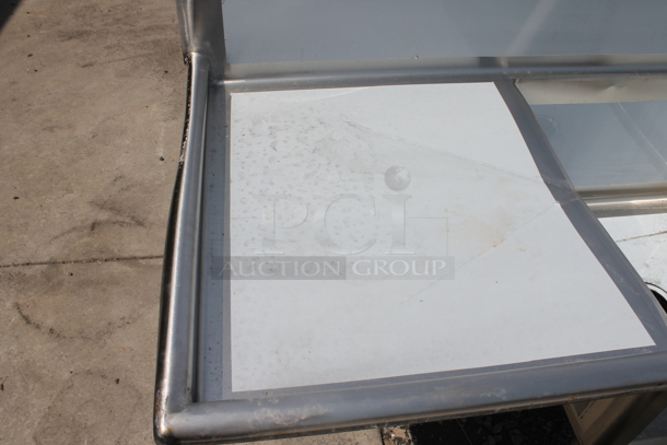 BRAND NEW SCRATCH AND DENT! Regency 600S32424224 124" 16-Gauge Stainless Steel Three Compartment Commercial Sink with 2 Drainboards. Bays 24x24x12. Drain Boards 22x26x1 - Image 4 of 9