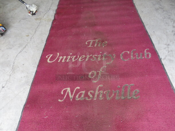 One 174X60 Rug. University Club Of Nashville. - Image 2 of 2