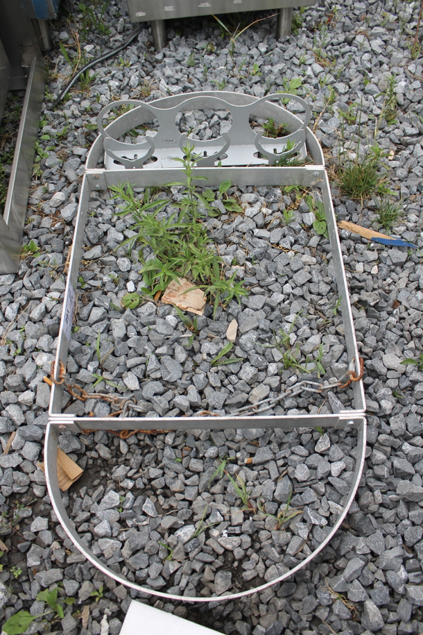 Metal Pot Rack. - Image 4 of 4