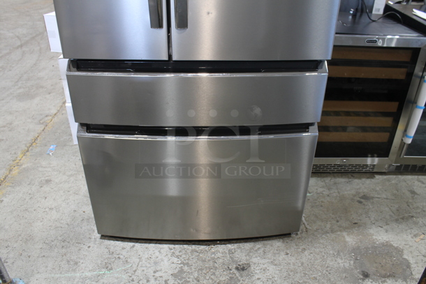 Frigidaire Stainless Steel Cooler Freezer Combo Unit. Tested and Working! - Image 10 of 10