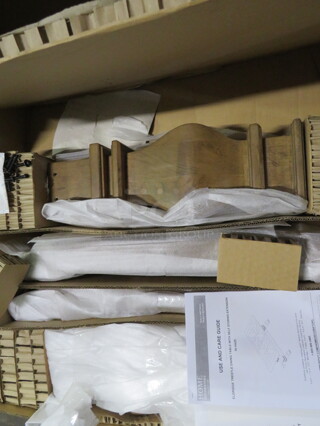 One NEW Set Of LEGS ONLY For A Eldridge Trestle Dining Table. LEGS ONLY