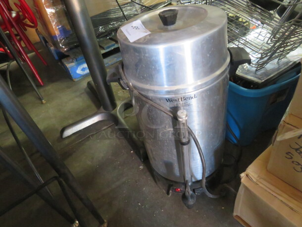 One Westbend Coffee Percolator. 