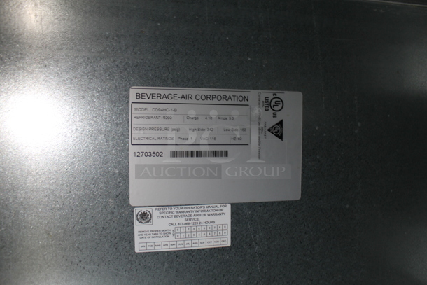 Beverage Air DD94HC-1-B Stainless Steel Commercial Direct Draw Kegerator w/ 3 Tap Beer Tower and 2 Tap Beer Tower. 115 Volts, 1 Phase. Tested and Powers On But Does Not Get Cold - Image 6 of 9