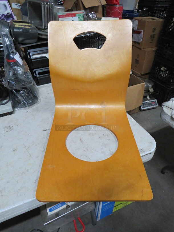 NEW Molded Wooden Seat. No LEGS. 4XBID - Image 1 of 1