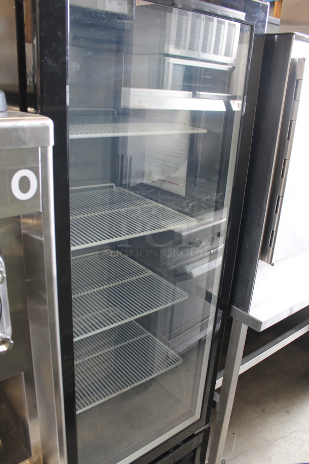 2020 Atosa MCF8725GR Metal Commercial Single Door Reach In Cooler Merchandiser w/ Poly Coated Racks. 115 Volts, 1 Phase. Tested and Powers On But Does Not Get Cold - Image 4 of 7