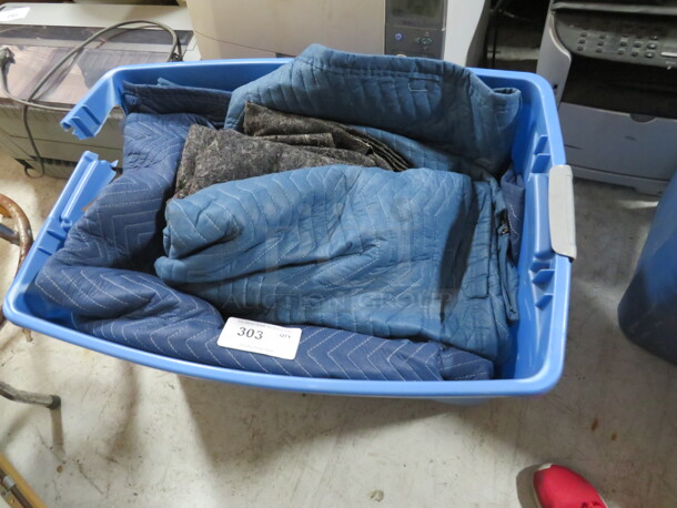 One Lot Of Assorted Moving Blankets. - Image 1 of 1