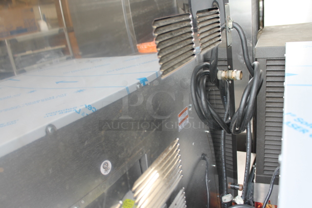 Hoshizaki F-1101AU Stainless Steel Commercial Ice Machine Head on Commercial Ice Bin. 230/240 Volts, 1 Phase.  - Image 6 of 9