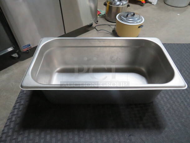 1/3 Size 4 Inch Deep Hotel Pan. 2XBID.