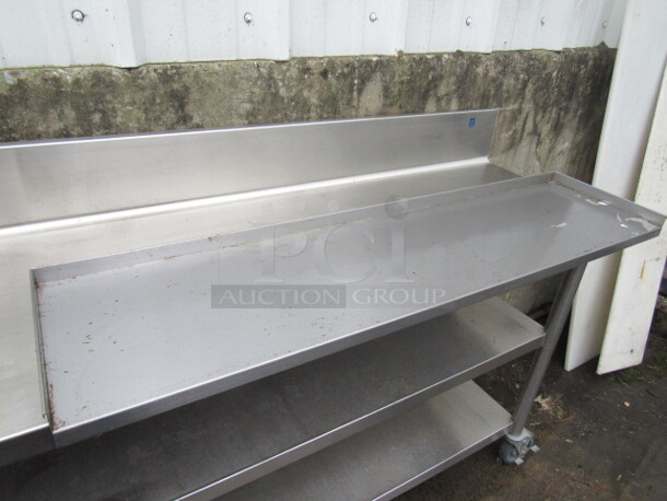 One Stainless Steel Shelf. 48X12 - Image 1 of 1
