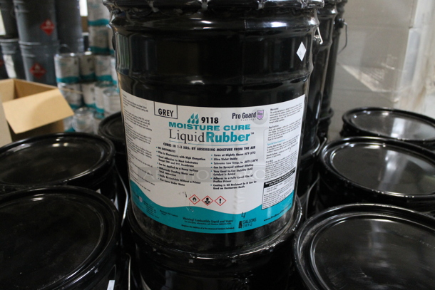 ALL ONE MONEY! PALLET LOT of Buckets of Liquid Rubber. BUYER MUST REMOVE. - Image 3 of 3