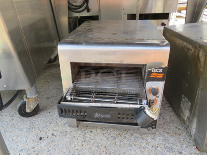 One Star Conveyor Toaster. Model# QCS-2-800. 208 Volt. 1 Phase. 15X22X16