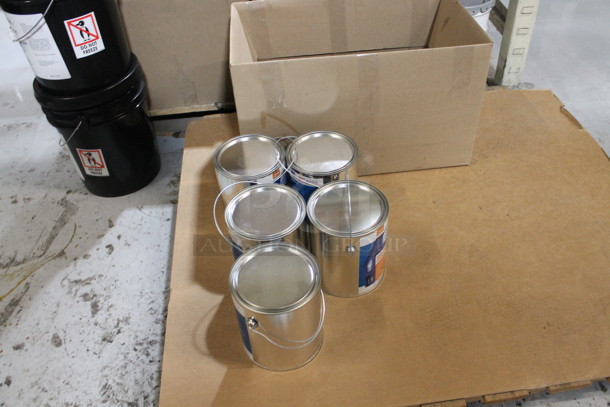 ALL ONE MONEY! TWO PALLET LOT of Various Items Including Buckets and Metal Tins. BUYER MUST REMOVE. - Image 3 of 7