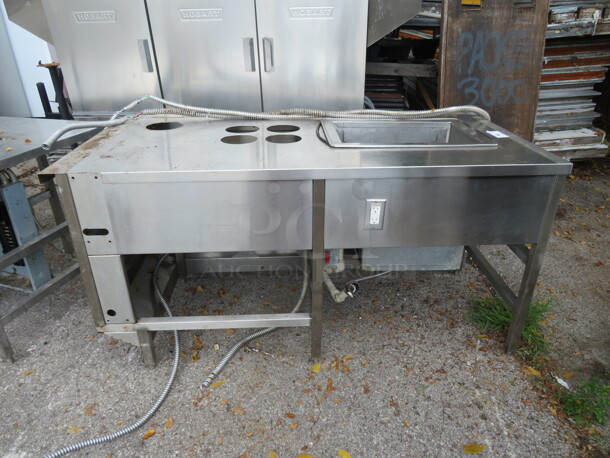 One Atlas Metal 1 Well Heated Food Pan. Model# BM-1. 115 Volt. 69X39X34