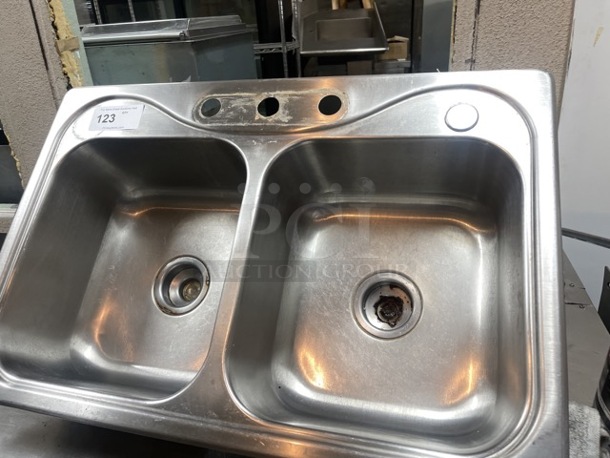 Double Bowl Commercial Kitchen Sink - Image 7 of 10