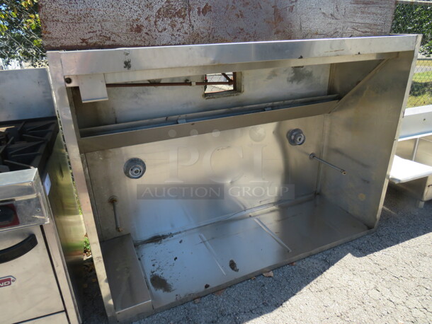 One Greenheck Stainless Steel Hood With Lights. 72X51X24 - Image 1 of 4