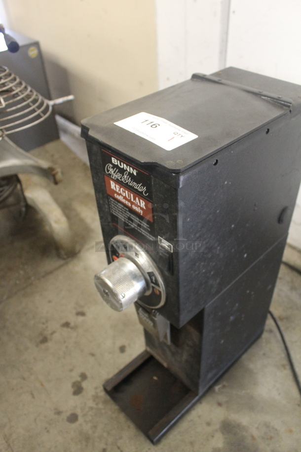 Bunn G2 HD Metal Commercial Countertop Coffee Bean Grinder. 120 Volts, 1 Phase. Tested and Working!
 - Image 3 of 5