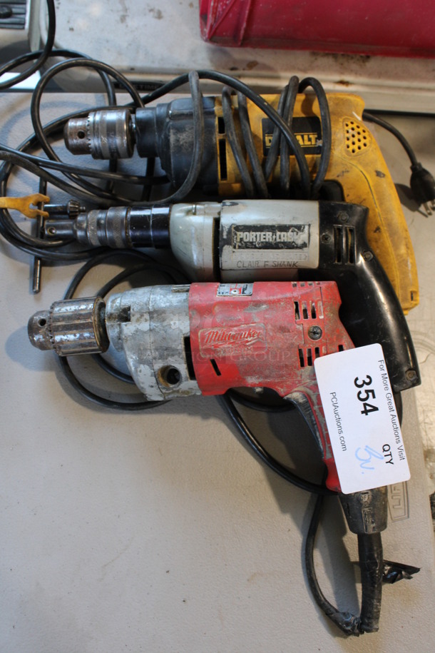 3 Tools; DeWalt Model DW511 Electric Powered 1/2