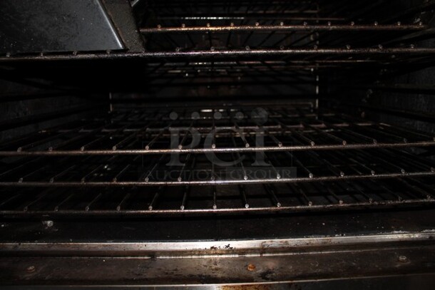 2 Garland SunFire SD6-1 Stainless Steel Commercial Natural Gas Powered Full Size Convection Oven w/ View Through Doors and Thermostatic Controls. 80,000 BTU. 2 Times Your Bid!  - Image 4 of 5