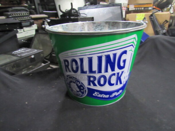 NEW ROLLING ROCK EXTRA PALE Beer Bucket. 5XBID