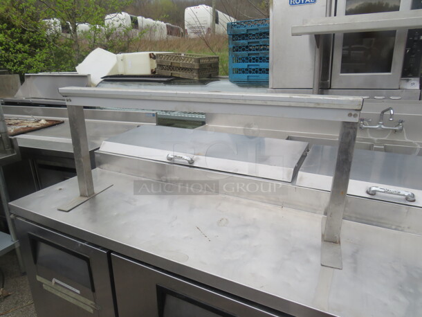 One Ticket Rail On Frame. 36X16 - Image 1 of 1