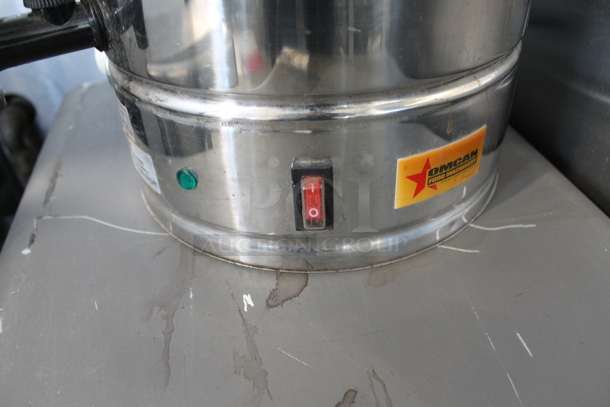 2011 Omcan CP15 Metal Countertop Coffee Maker. 110 Volts, 1 Phase.  - Image 4 of 6