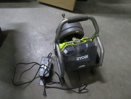 One Ryobi 18 Volt One + Hybrid Drain Auger Kit. #P4003. $349.99.