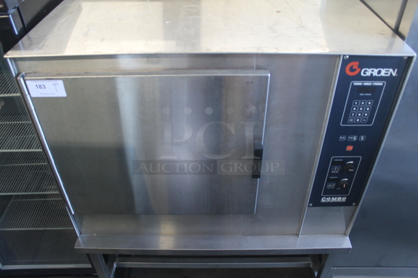 Groen CC20-E Stainless Steel Commercial Electric Powered Combination Steamer Oven on Commercial Casters. 240 Volts, 3 Phase. - Image 7 of 7