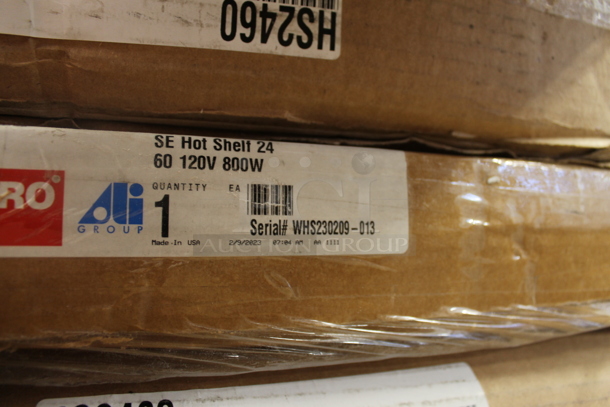 BRAND NEW SCRATCH AND DENT! Metro HS2460 Super Erecta Hot HS2460 24" x 60" Stainless Steel Heated Shelf. 120 Volts, 1 Phase.  - Image 3 of 3