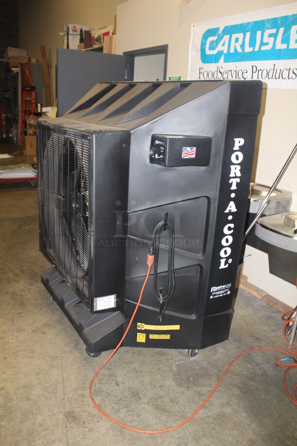 FABULOUS! Port A Cool Model PAC2K36HPVS Portable Evaporative Cooling Unit. 62X32X67. 115V/60Hz. Working When Pulled!  - Image 6 of 8
