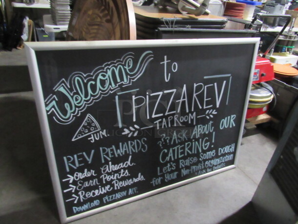 One Framed Chalkboard. 48X36 - Image 2 of 7
