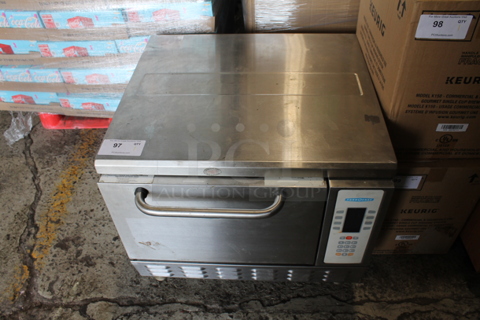 Turbochef NGC Stainless Steel Commercial Countertop Electric Powered Rapid Cook Oven. 208/240 Volts, 1 Phase. 