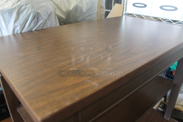 Wooden Coffee Table w/ Under Shelf. - Image 4 of 4