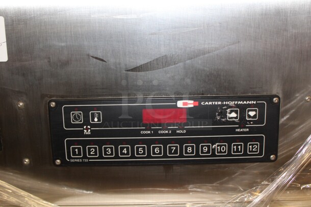 FANTASTIC! Carter Hoffman Model RTH Commercial Stainless Steel Half Size Holding/Warming Cabinet. 31.5x40.5x61.5. 120V/60Hz.  Working When Pulled!   - Image 4 of 7