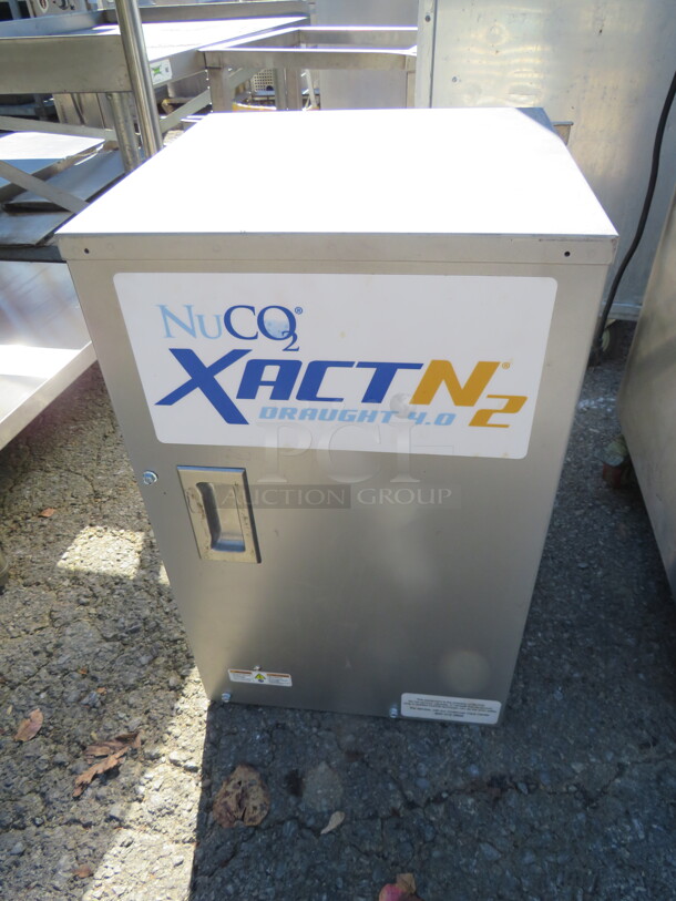 One NUCO2 Xact Mix Beverage Control System. Model# ND-01-01. 120 Volt. 14.5X15X24 - Image 1 of 1
