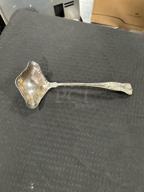 One Silver Plated Vintage Look Ladle. - Image 1 of 1