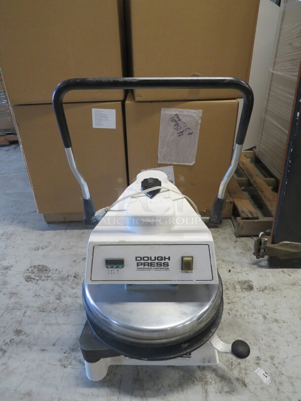 One WORKING Dough Pro Dough Press. Model# DP-1100. 120 Volt. 19X26X24. $5805.00 - Image 1 of 3