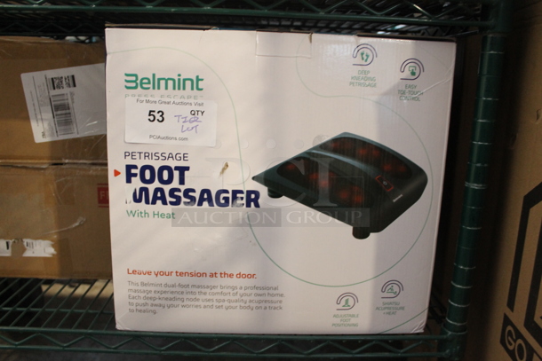 ALL ONE MONEY! Tier Lot of Various BRAND NEW SCRATCH AND DENT! Items Including Foot Massager, Can Organizers  - Image 2 of 3