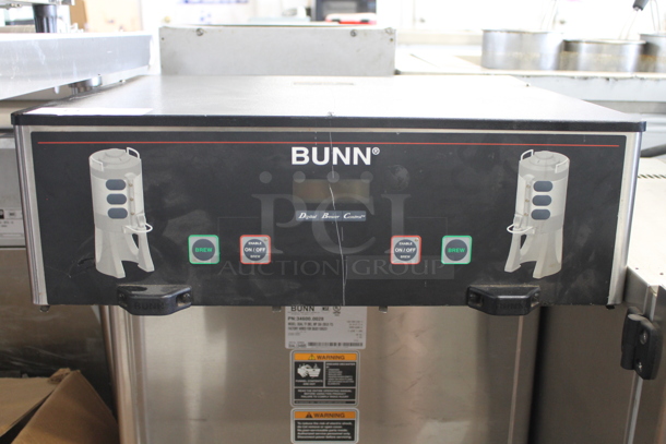 2012 Bunn DUAL TF DBC Stainless Steel Commercial Countertop Coffee Machine w/ Hot Water Dispenser. 120/208-240 Volts, 1 Phase.  - Image 2 of 4