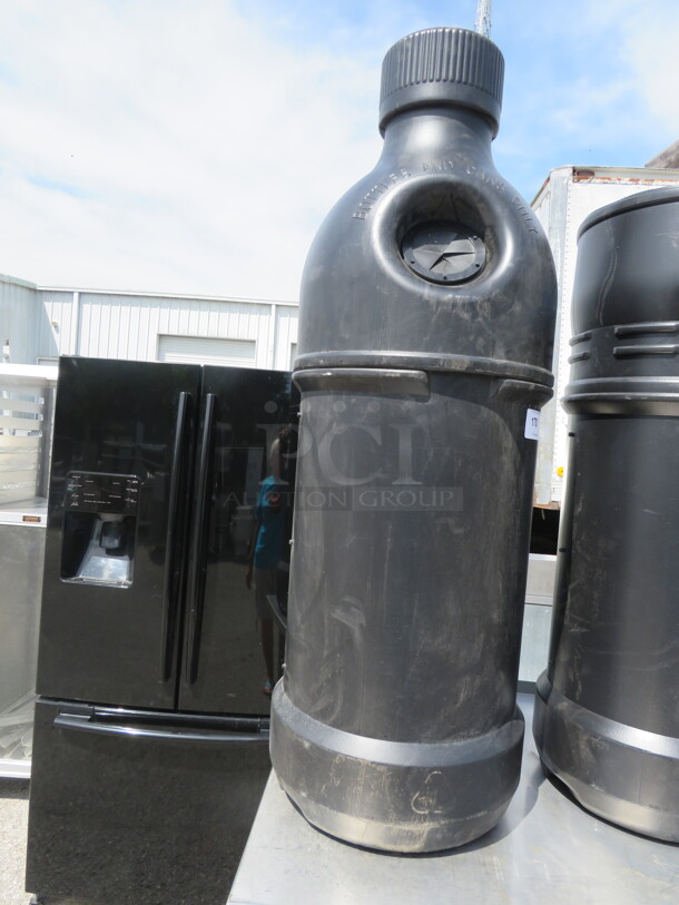 One NEW Soda Bottle Poly Recycle Container. - Image 1 of 1